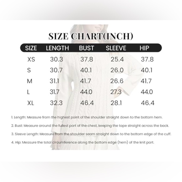 🆕Twofer Style Cable Knit Crewneck Long Sleeve Pleated Mini Dress - Picture 2 of 2